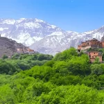 High Atlas Mountains during day trip to atlas mountains marrakech